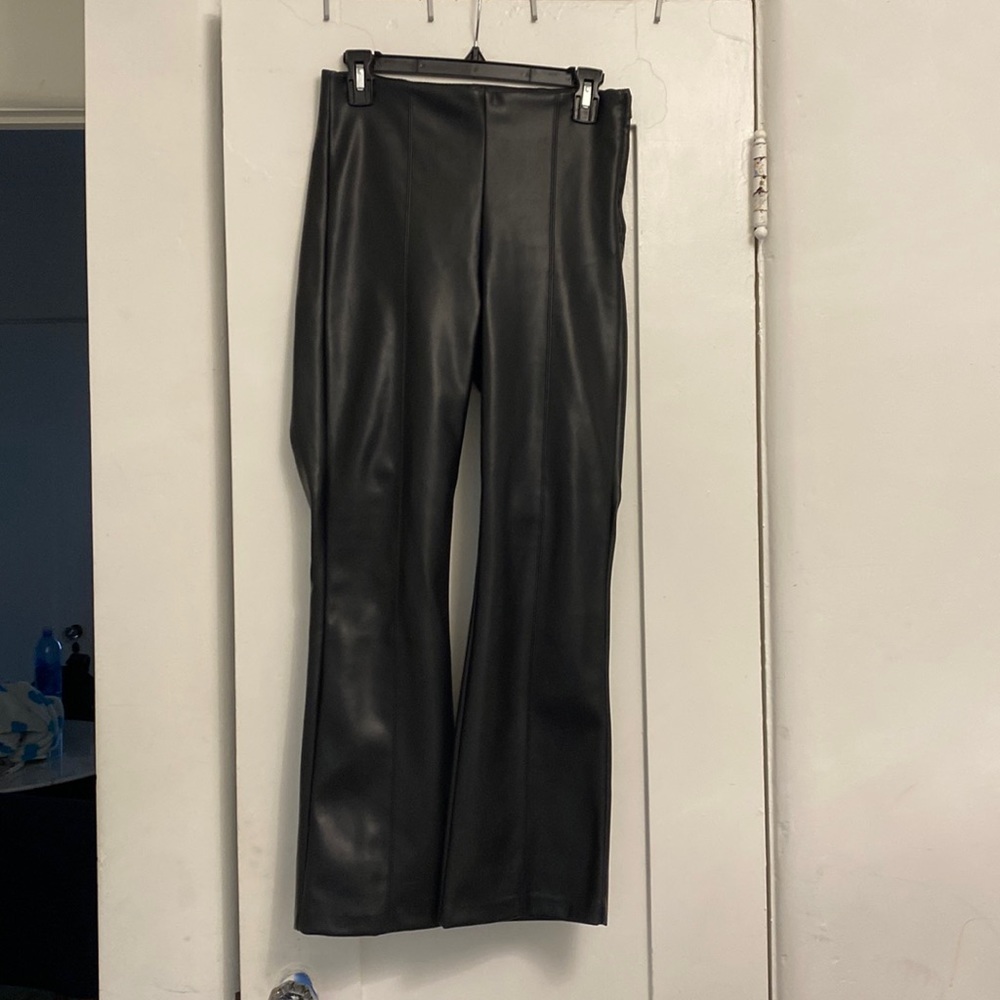 COPY - Zara flare leather pants